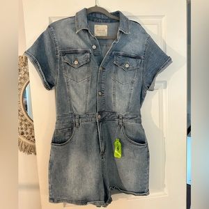 short overalls